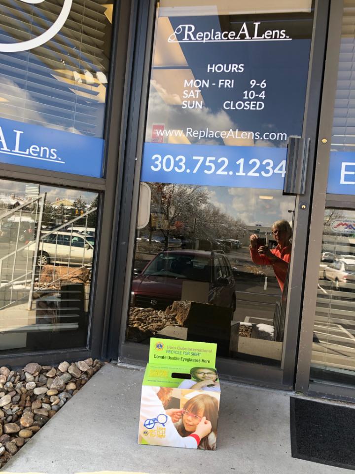 Thanks to Replace A Lens Lions Club of Denver